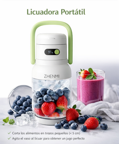 Licuadora Portátil Premium J15 | Tecnología ZHENMI
